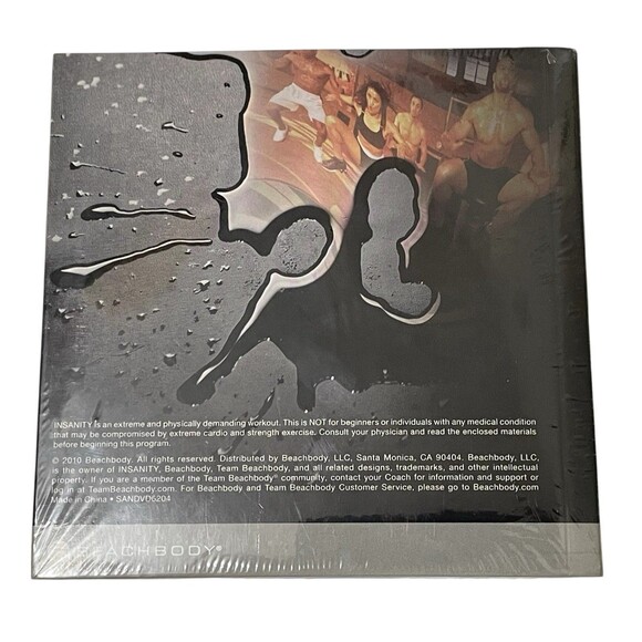 BeachBody: Insanity DVD 2010, 10 Disc Set Brand New Sealed - Picture 2 of 2